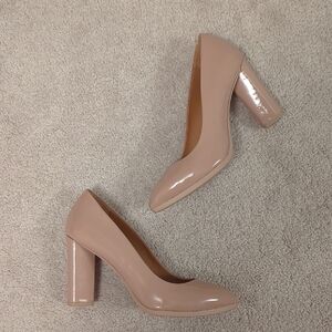 Geox Patent Nude Pumps